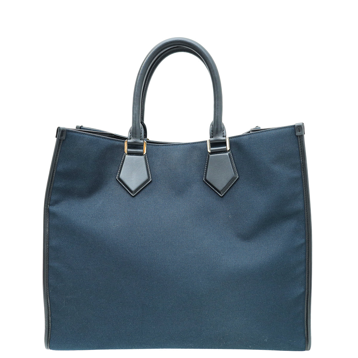 Dolce & Gabbana Bicolor Shopper Bag with Nappa Details