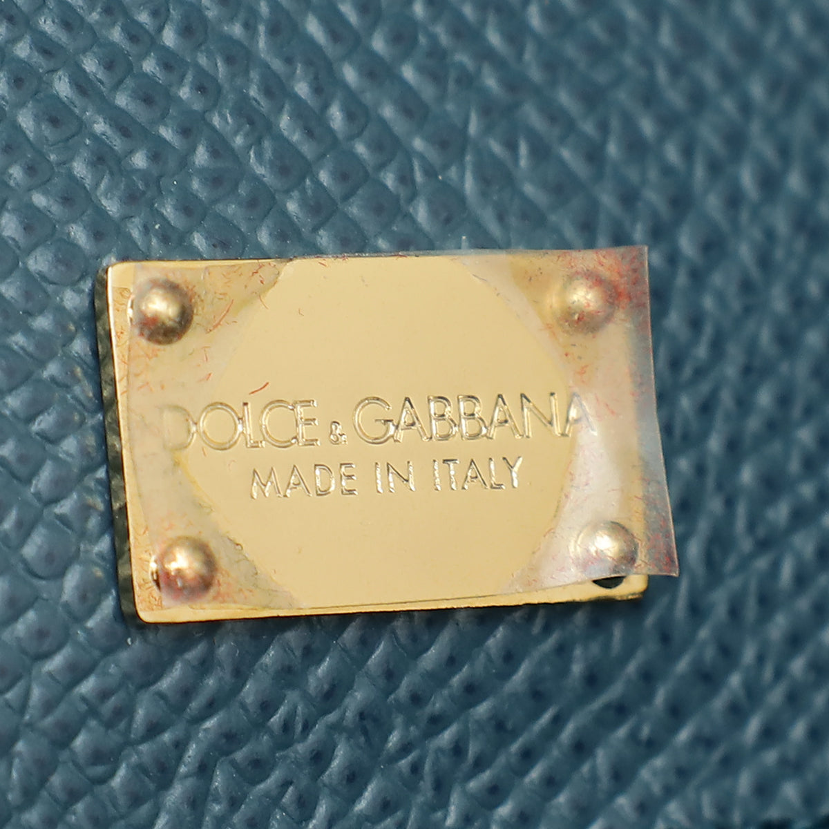 Dolce & Gabbana Slate Blue Dauphine Sicily Large Bag