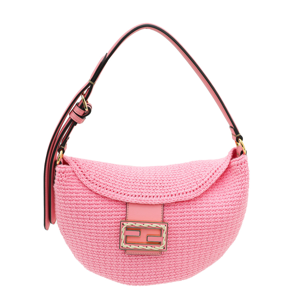 small pink fendi bag