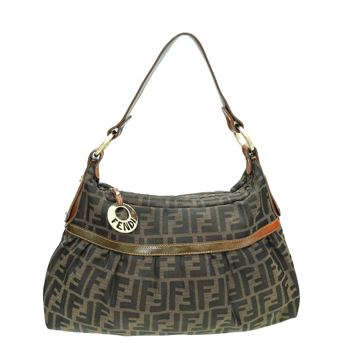 Fendi Tobacco Zucca Chef Shoulder Bag – THE CLOSET