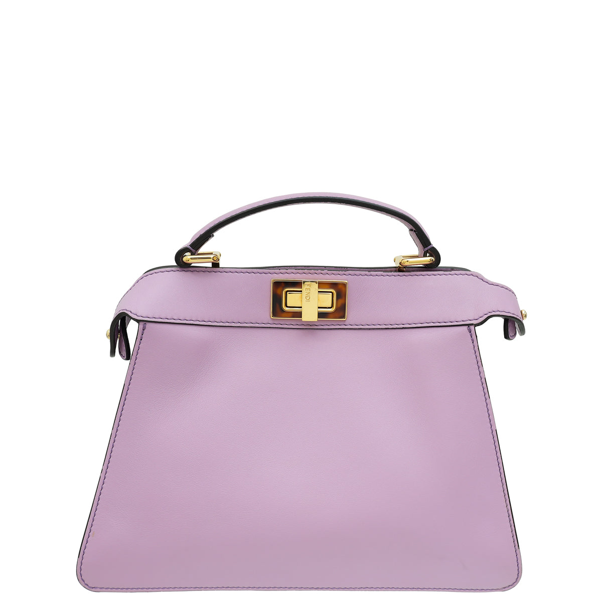 Fendi Lilac Timeless Peekaboo ISeeU Small Bag | Pre-Owned The
