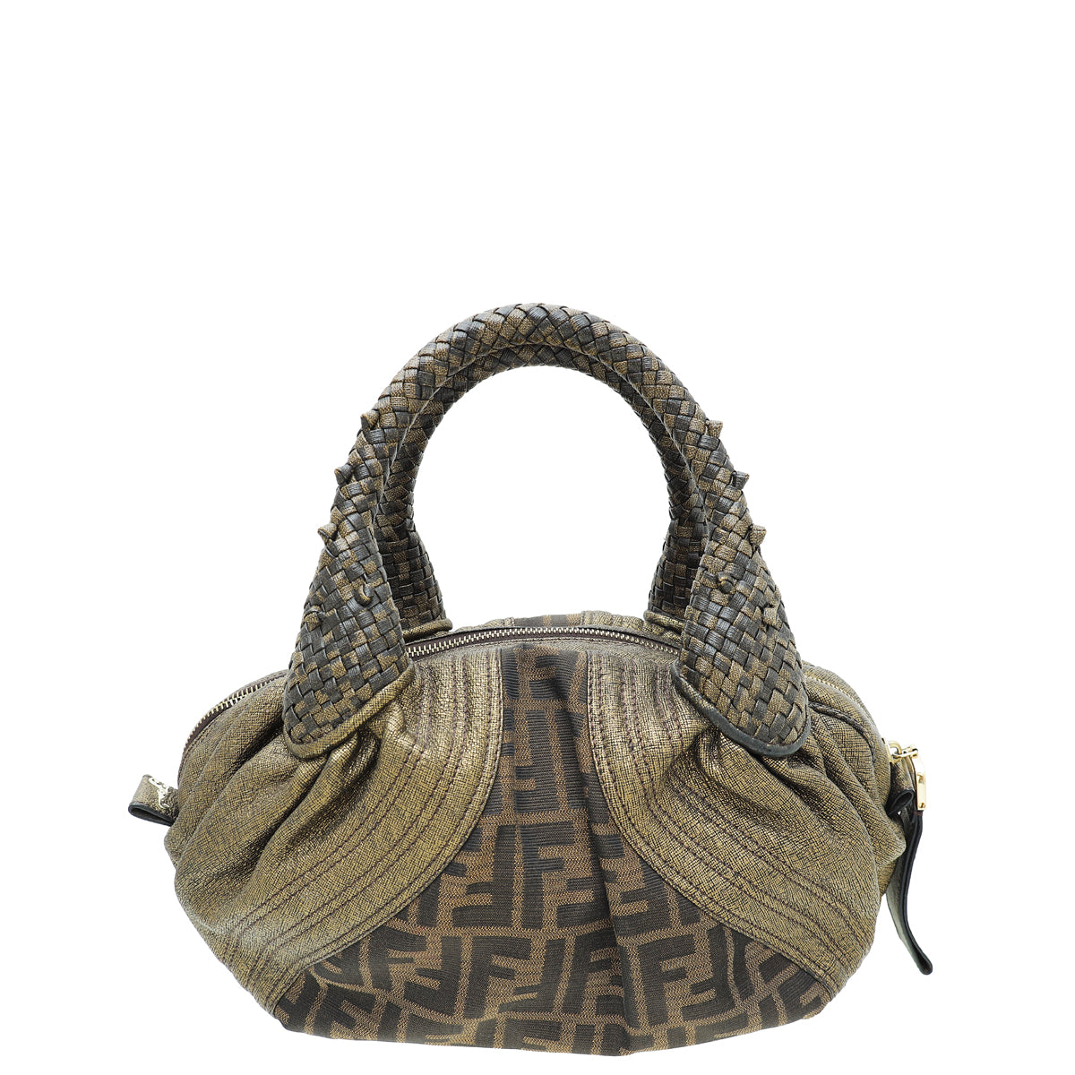 Fendi Bicolor Zucca Baby Spy Bag – THE CLOSET