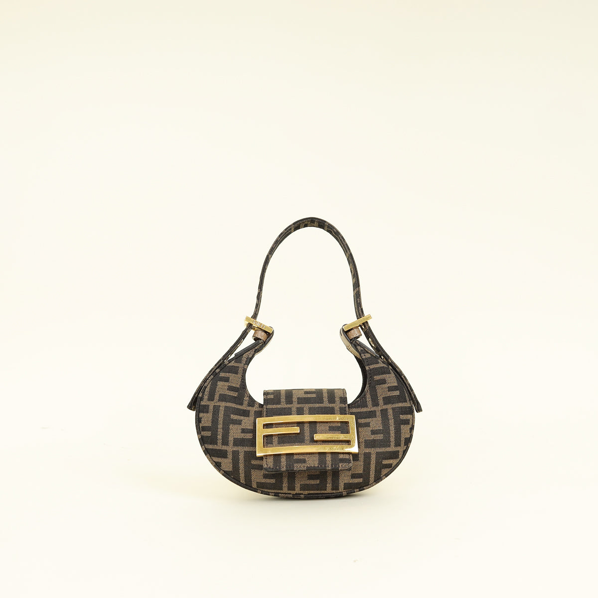 Fendi Tobacco FF Zucca Mini Cookie Bag – THE CLOSET