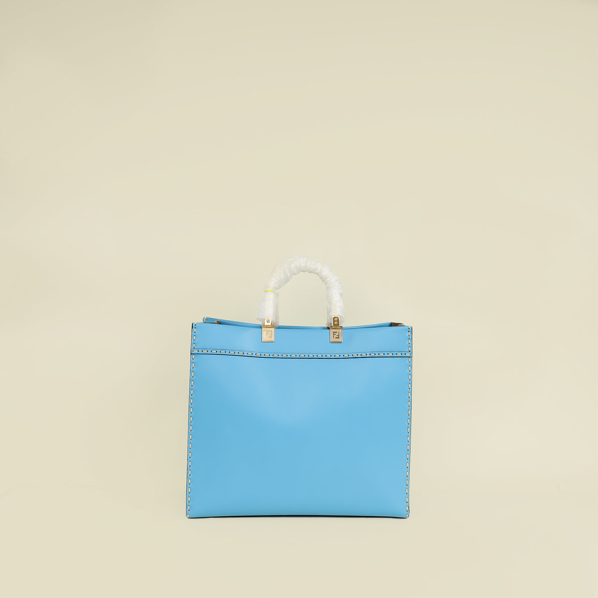 Fendi Blue Sunshine Medium Shopping Tote Bag – THE CLOSET