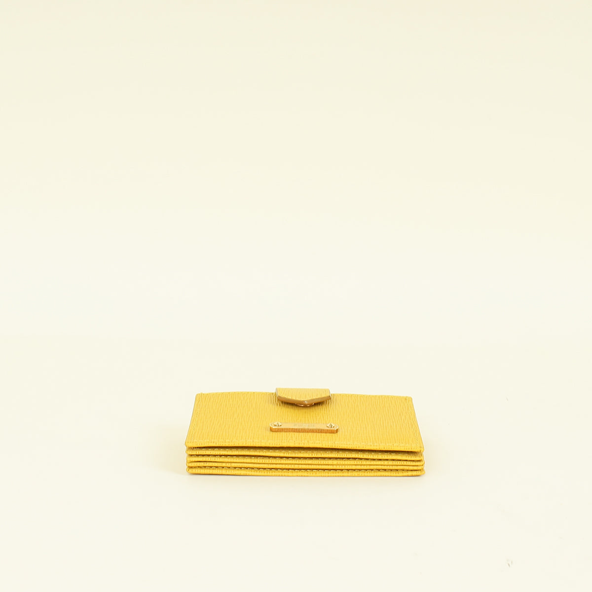 Fendi Yellow Card Case – THE CLOSET