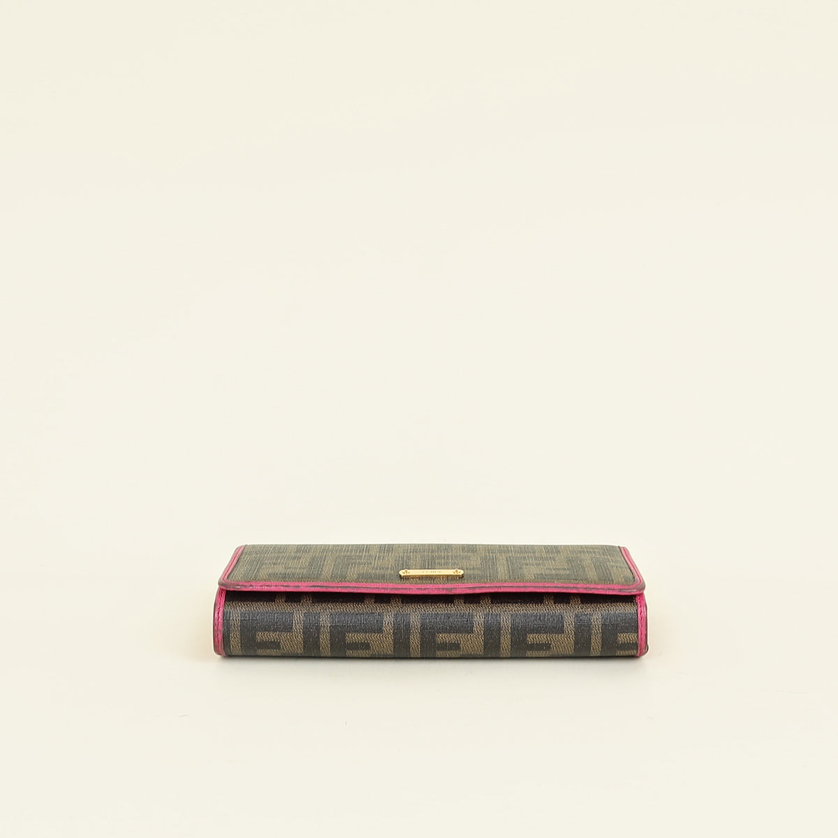 Fendi Bicolor FF Zucca Trifold Continental Wallet – THE CLOSET