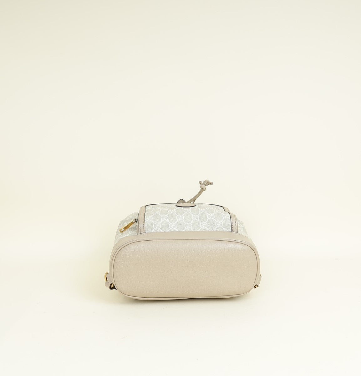 Gucci Interlocking Backpack Beige GUCCI Retro Interlocking G Buckle GG Supreme Azalea Calfskin  main image 4