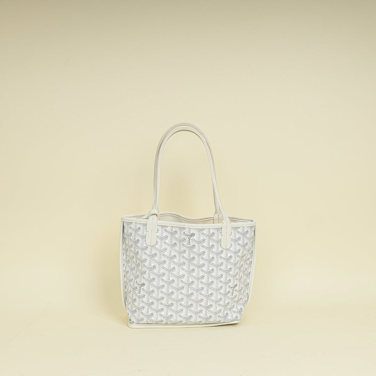 Goyard White Reversible Anjou Mini Bag – THE CLOSET