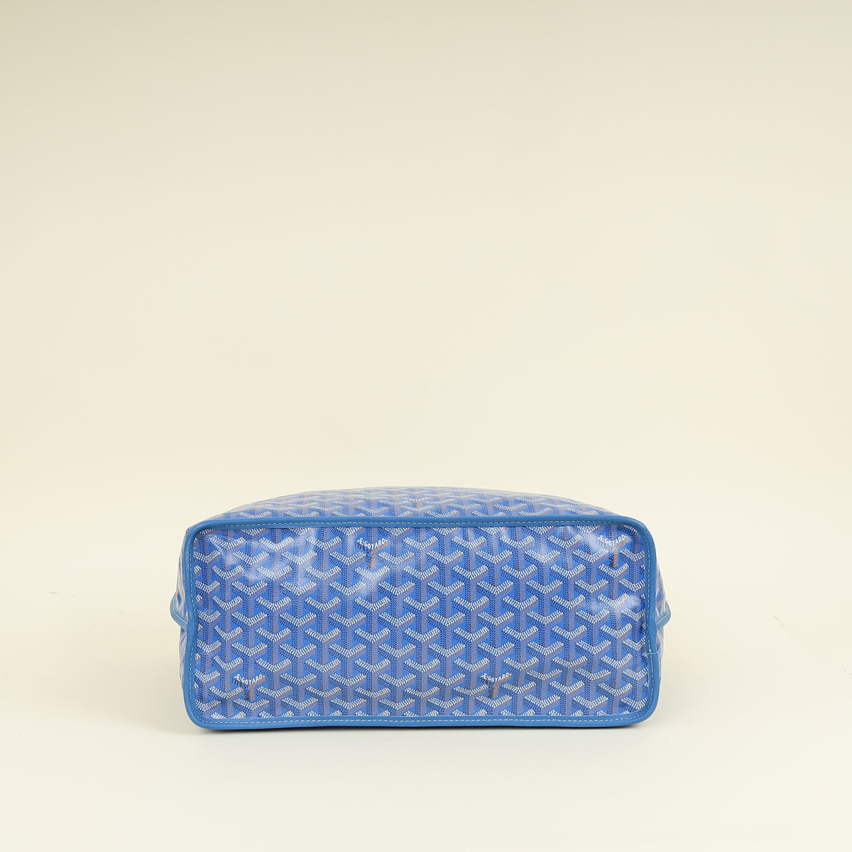 Goyard Blue Goyardine Anjou Reversible PM Bag | Pre-Owned The