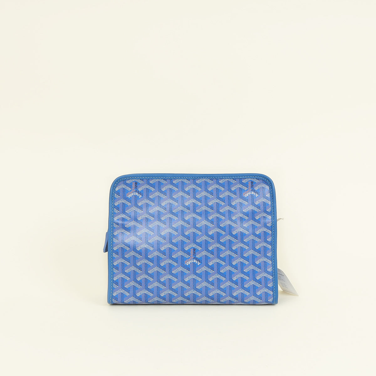 Goyard Blue Goyardine Jouvence MM Pouch – THE CLOSET