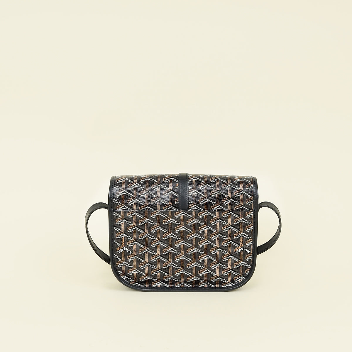 Goyard Black Goyardine Belvedere PM Messenger Bag – THE CLOSET