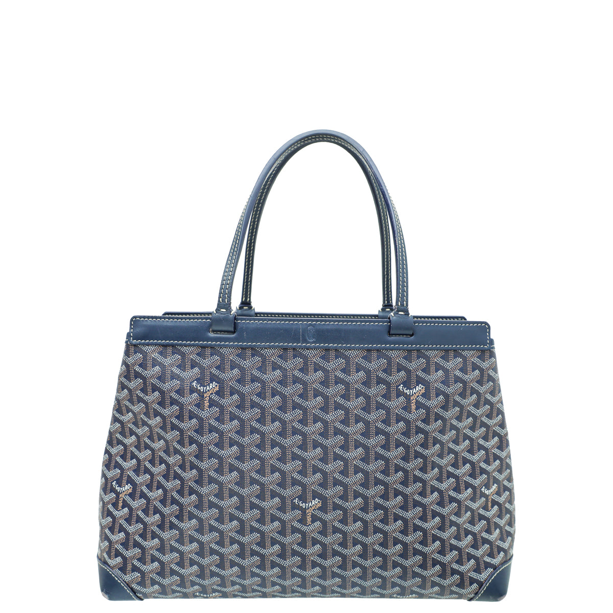 Goyard Blue Goyardine Bellechasse PM Bag – THE CLOSET