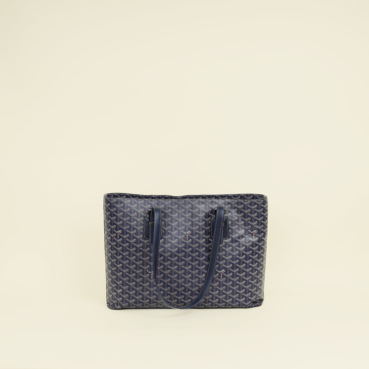 Goyard Navy Blue Goyardine Okinawa GM Bag – THE CLOSET