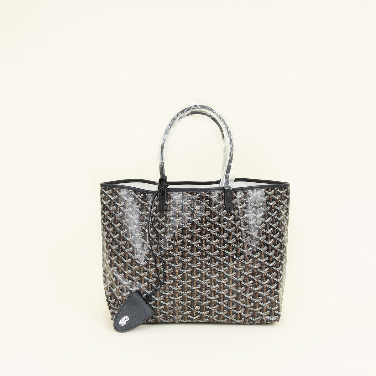 Goyard Black Saint Louis PM Bag W/ Croc Universel Fastening – THE