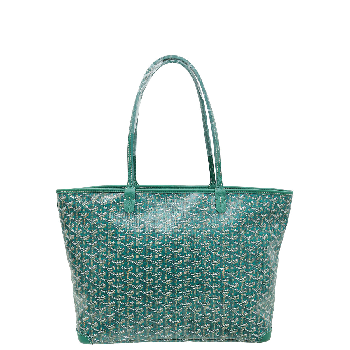 Goyard Green Goyardine Artois MM Bag – THE CLOSET