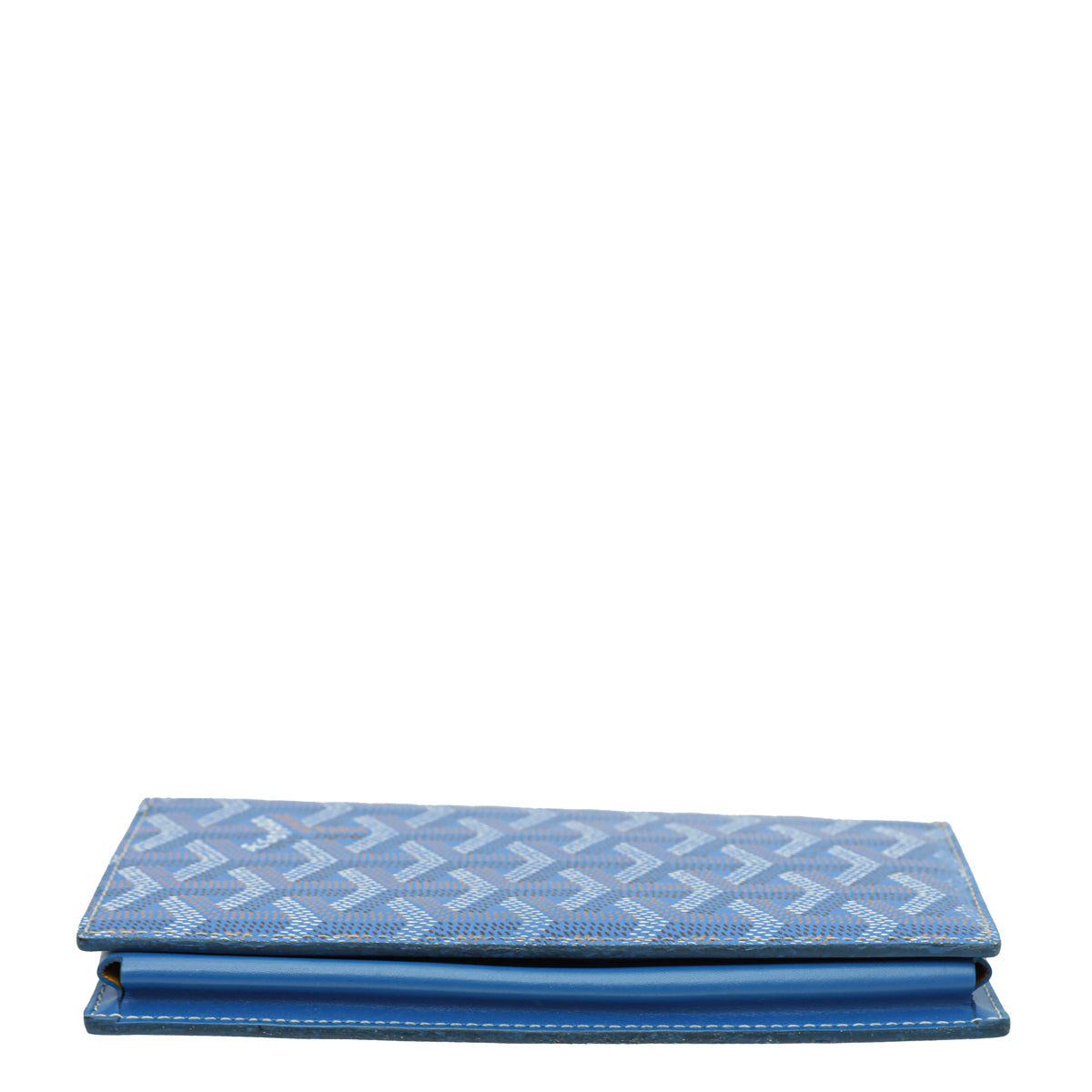Goyard Blue Goyardine Saint-Lambert Wallet – THE CLOSET