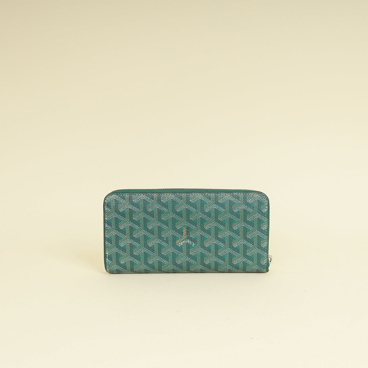 Goyard Green Goyardine Matignon Zippy GM Wallet – THE CLOSET