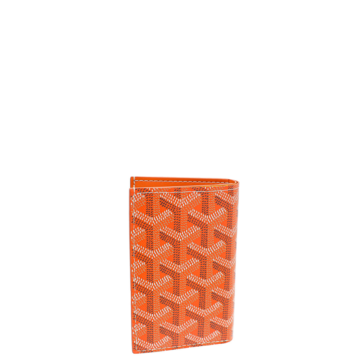 Goyard Orange Goyardine Saint Pierre Wallet – THE CLOSET