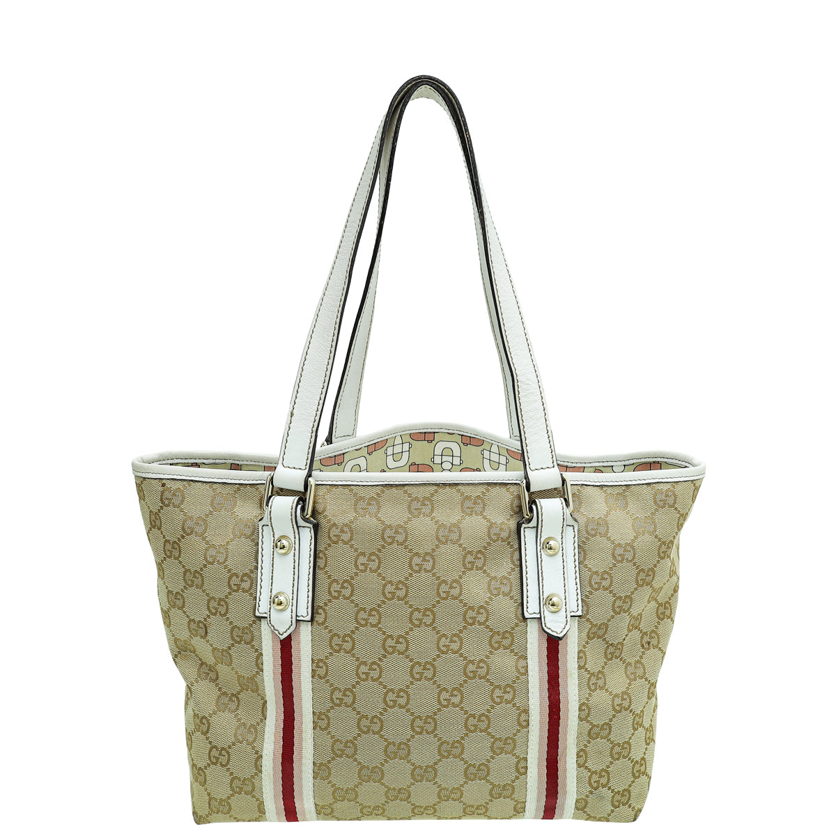 Gucci Bicolor GG Web Jolicoeur Tote Bag – THE CLOSET