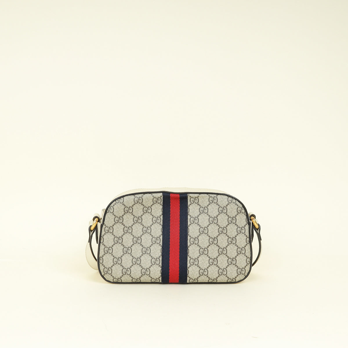 Gucci Cream GG Supreme Ophidia Small Camera Bag | Pre-Owned The 