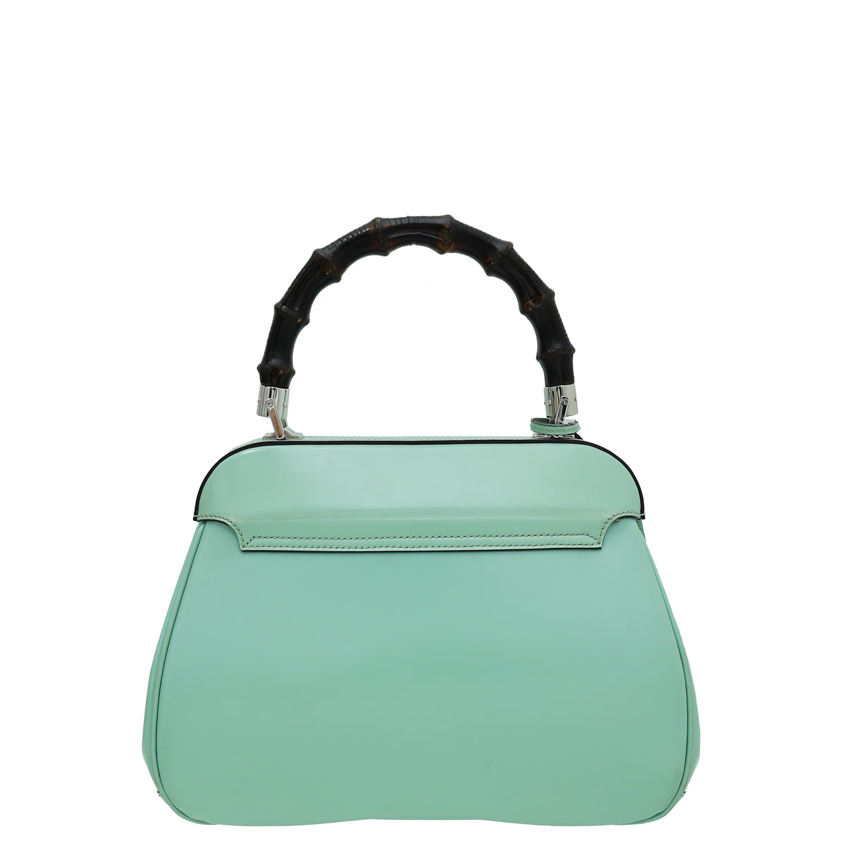 Gucci Mint Lady Lock Bamboo Top Handle Bag – THE CLOSET