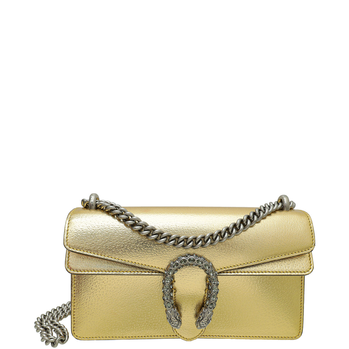 GUCCI ゴールド色ショルダー GUCCI（グッチ） ショルダーバッグ GGキャンバス 90762 カーキ