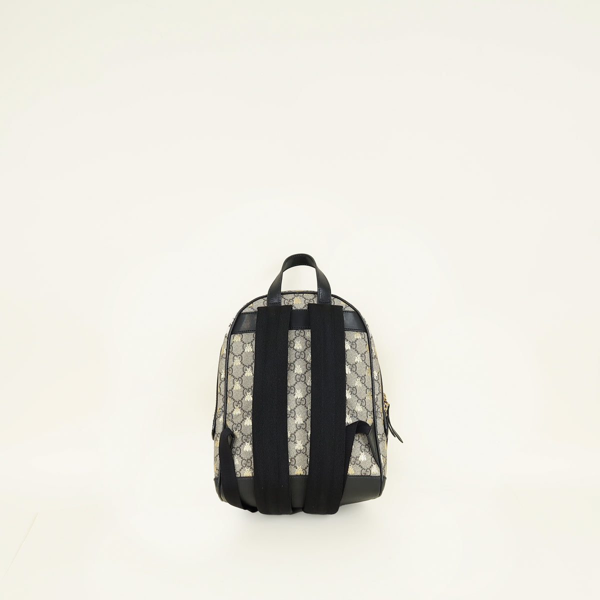gucci mini backpack bee Small in GG Supreme Canvas with Bees Weekly Lux Drop front zip GUCCI SUPREME GG BEES BACKPACK