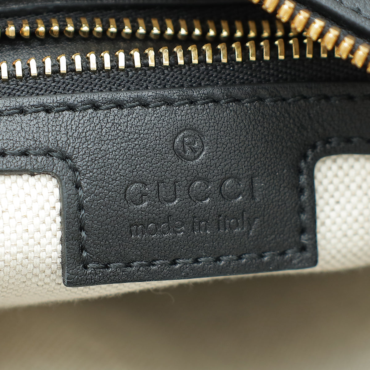 Gucci Black Attache Large Shoulder Bag