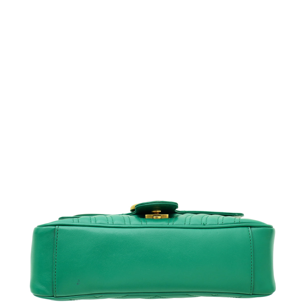 Gucci Green GG Marmont Matelasse Small Shoulder Bag – THE CLOSET