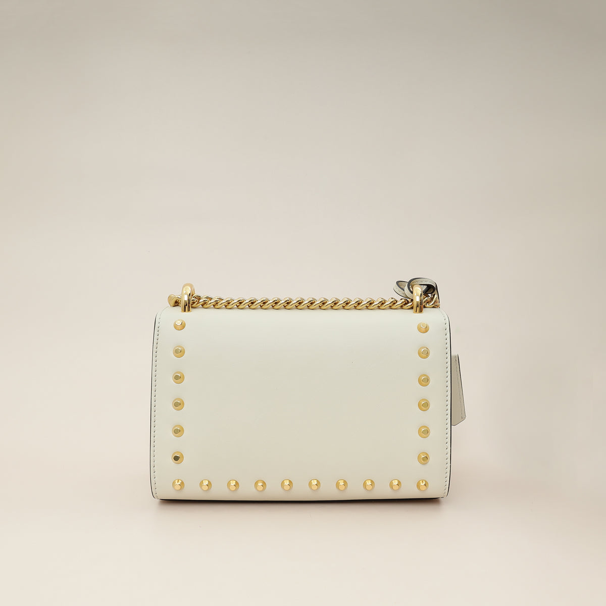 Gucci White Padlock Pearl Studs Small Shoulder Bag – THE CLOSET