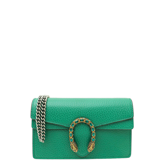 Gucci Green Dionysus Super Mini Bag