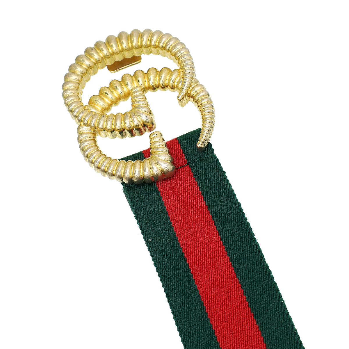 Gucci Bicolor Elastic GG Torchon Web 40mm Belt 36 – THE CLOSET display picture 3
