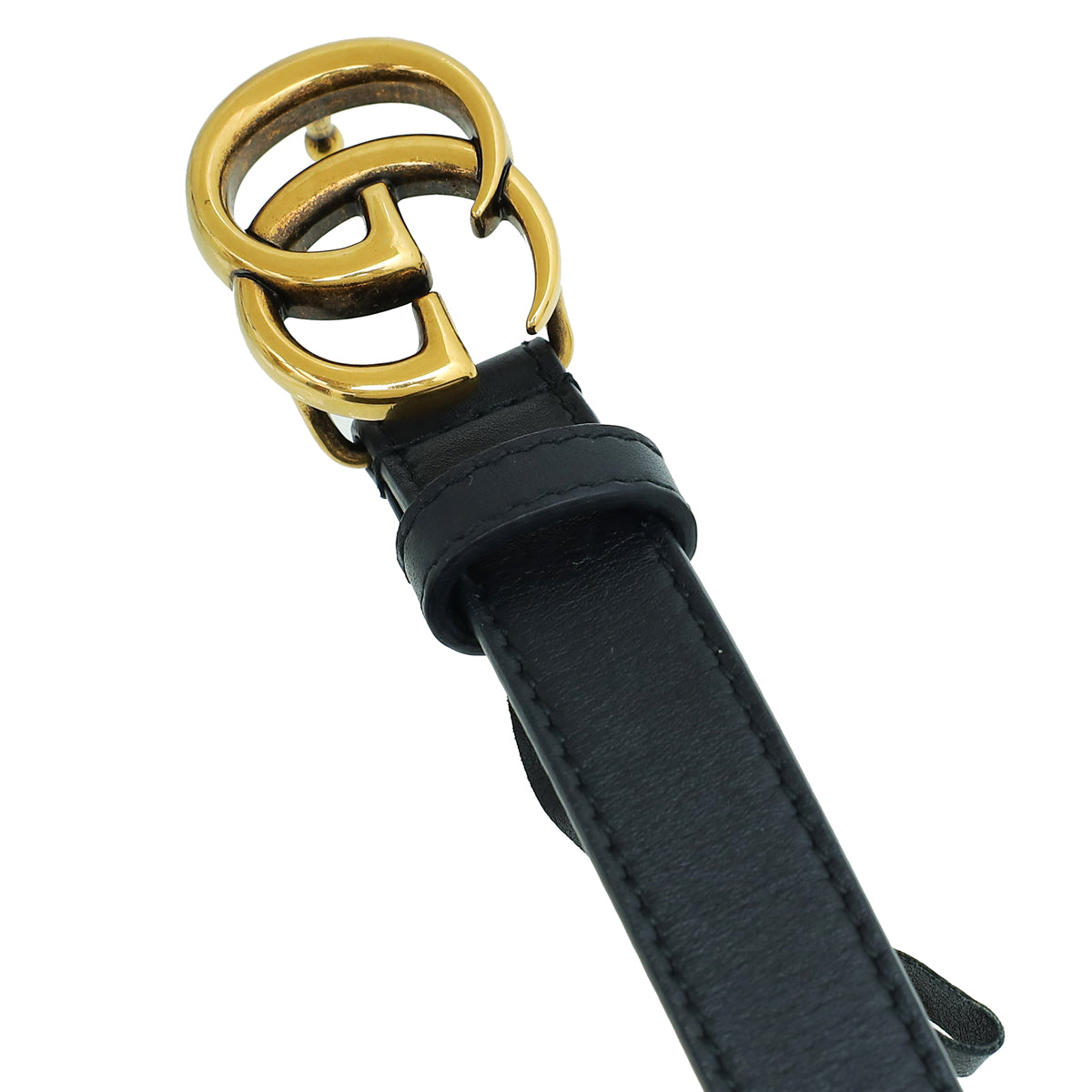 Gucci Bicolour Buckle Belt
