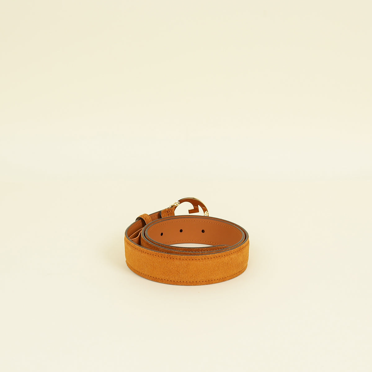 Tan and brown Gucci belt Gucci GG Supreme Canvas & Leather Belt Tan | Mercari main image 4