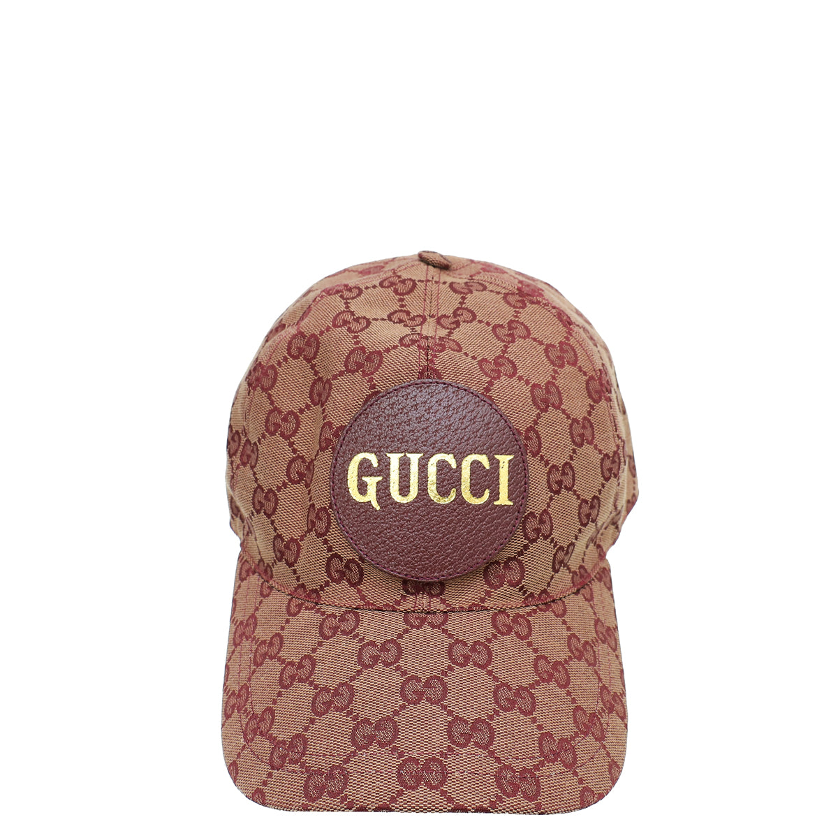 Gucci Burgundy GG Zeno Baseball Small Hat