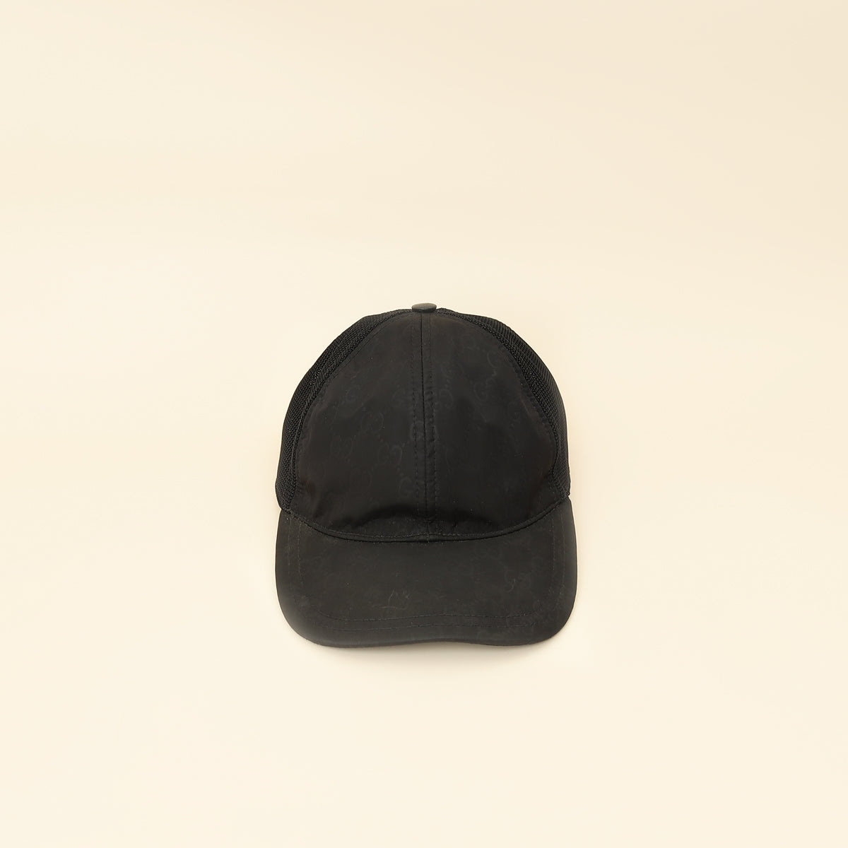 Gucci Nylon Monogram Baseball Hat M Black Gucci Nylon Monogram Black Baseball Hat main image 3