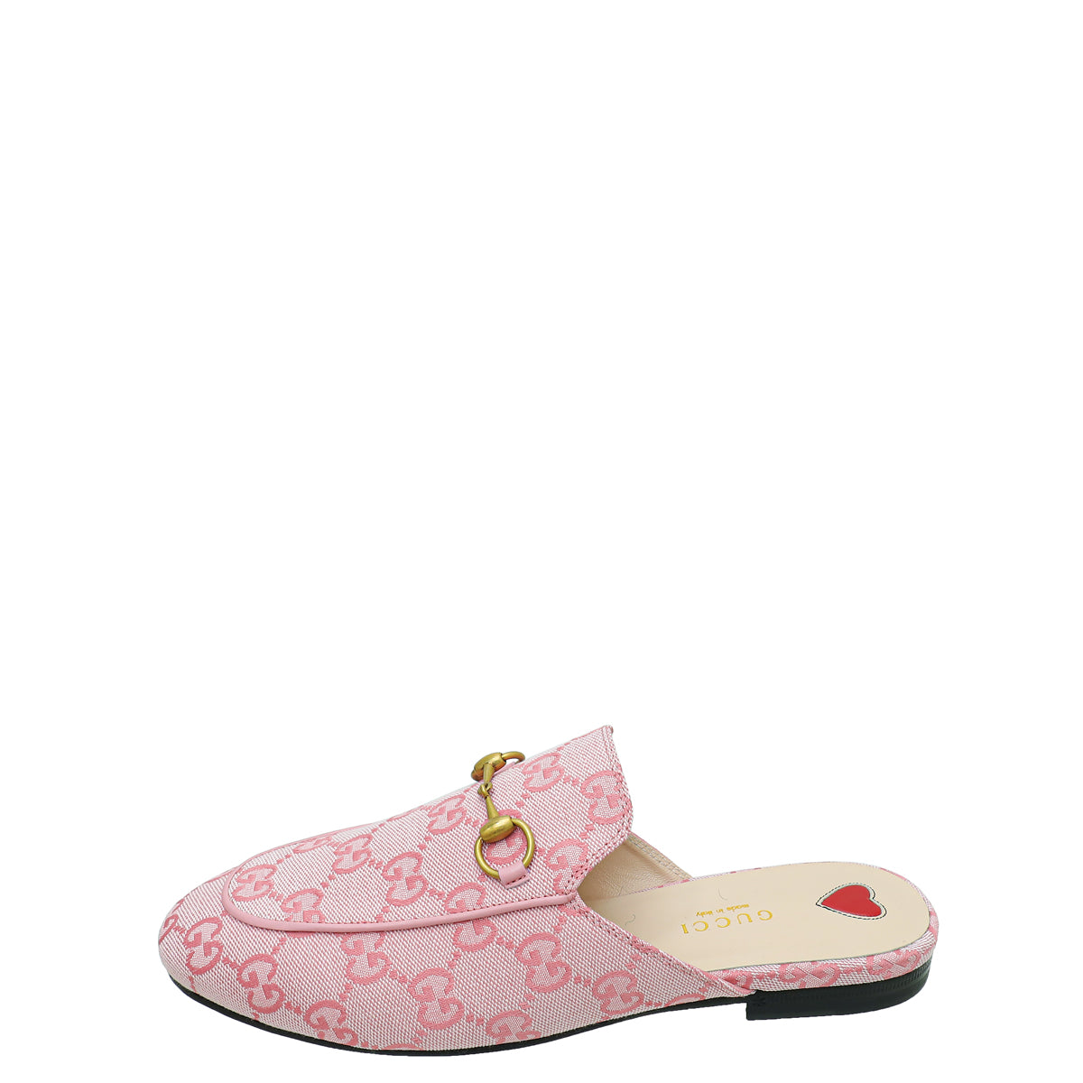 Gucci Pink GG Princetown Mules 37.5 – THE CLOSET