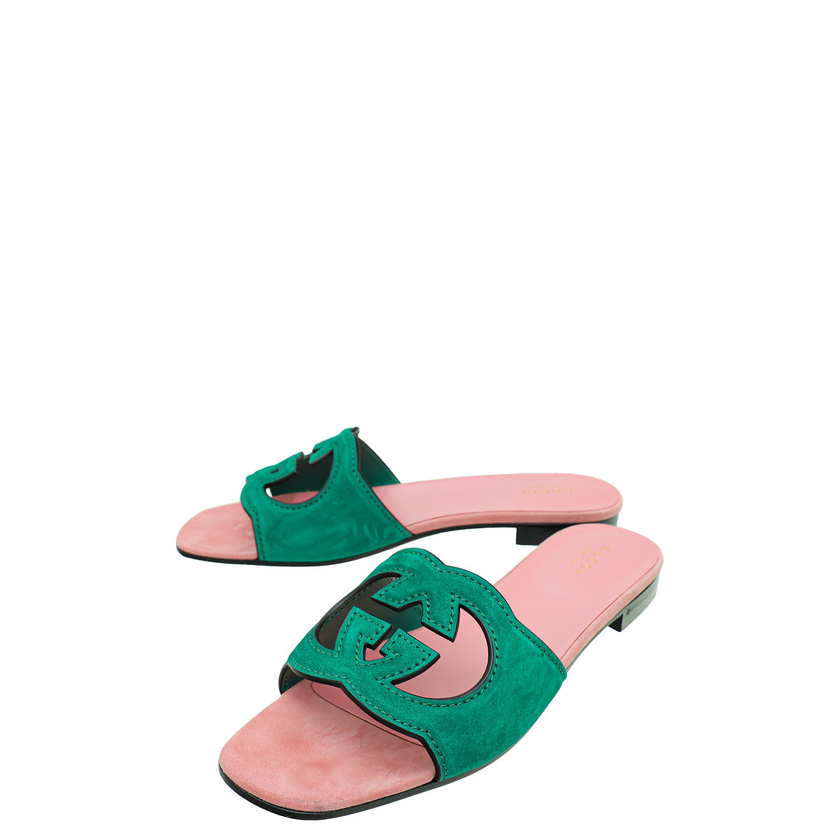 GUCCI Interlocking G Slide Sandals GUCCI Slide Sandals with Interlocking G main image 3
