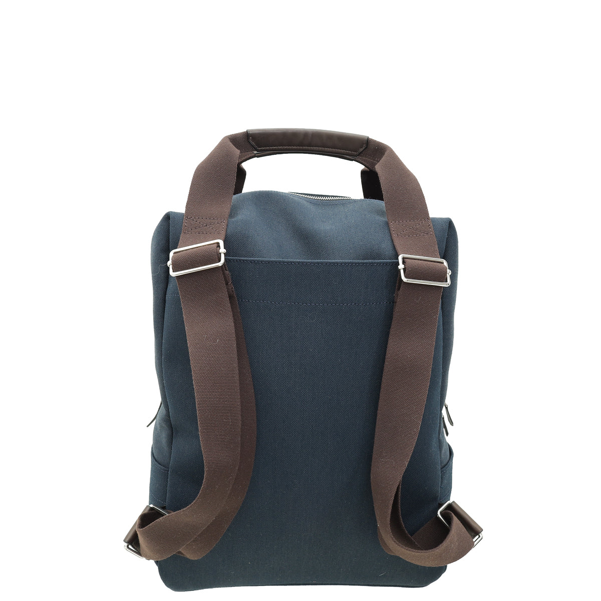 Hermes Sac Depan Sage Gourme Toile Navy Backpack Hermes Navy HAC A Dos Crossbody Backpack – Savonches main image 4