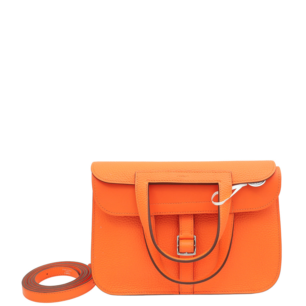 Hermes Orange Minimum Halzan 25 Bag – THE CLOSET