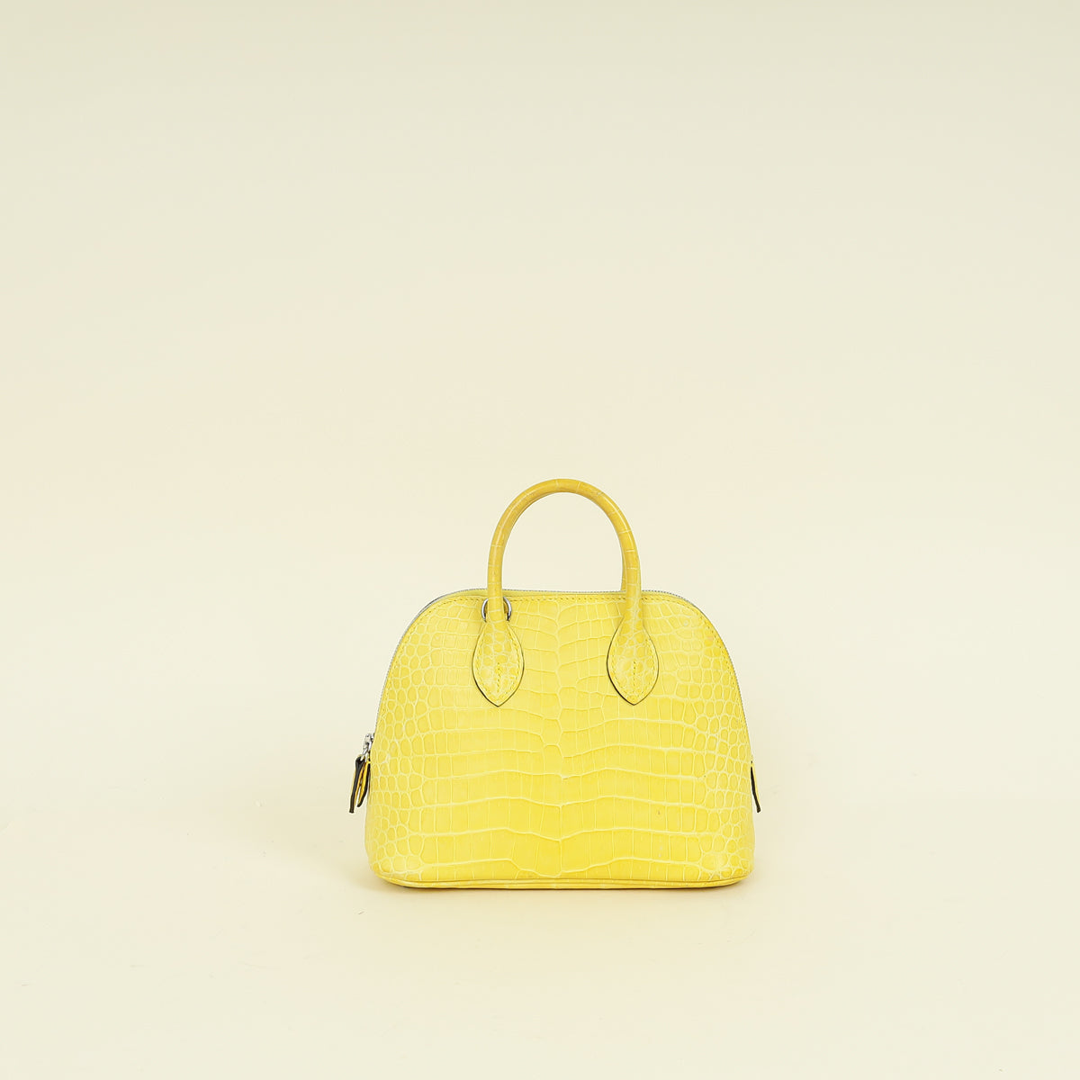 Hermes Mimosa Matte Porosus Crocodile Mini 1923 Bolide | Pre-Owned