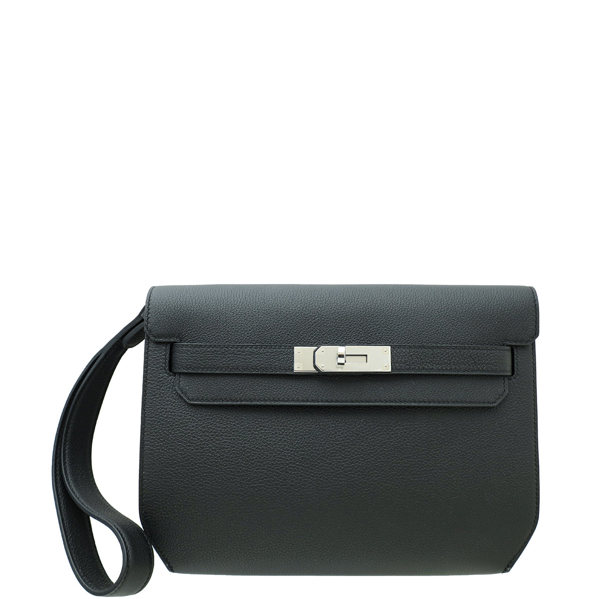 Hermes Noir Kelly depeches 25 Pouch – THE CLOSET
