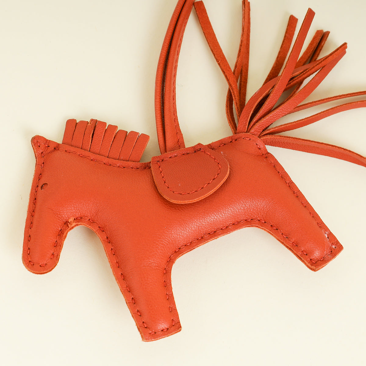 Hermes Cuivre Grigri Rodeo PM Bag Charm – THE CLOSET