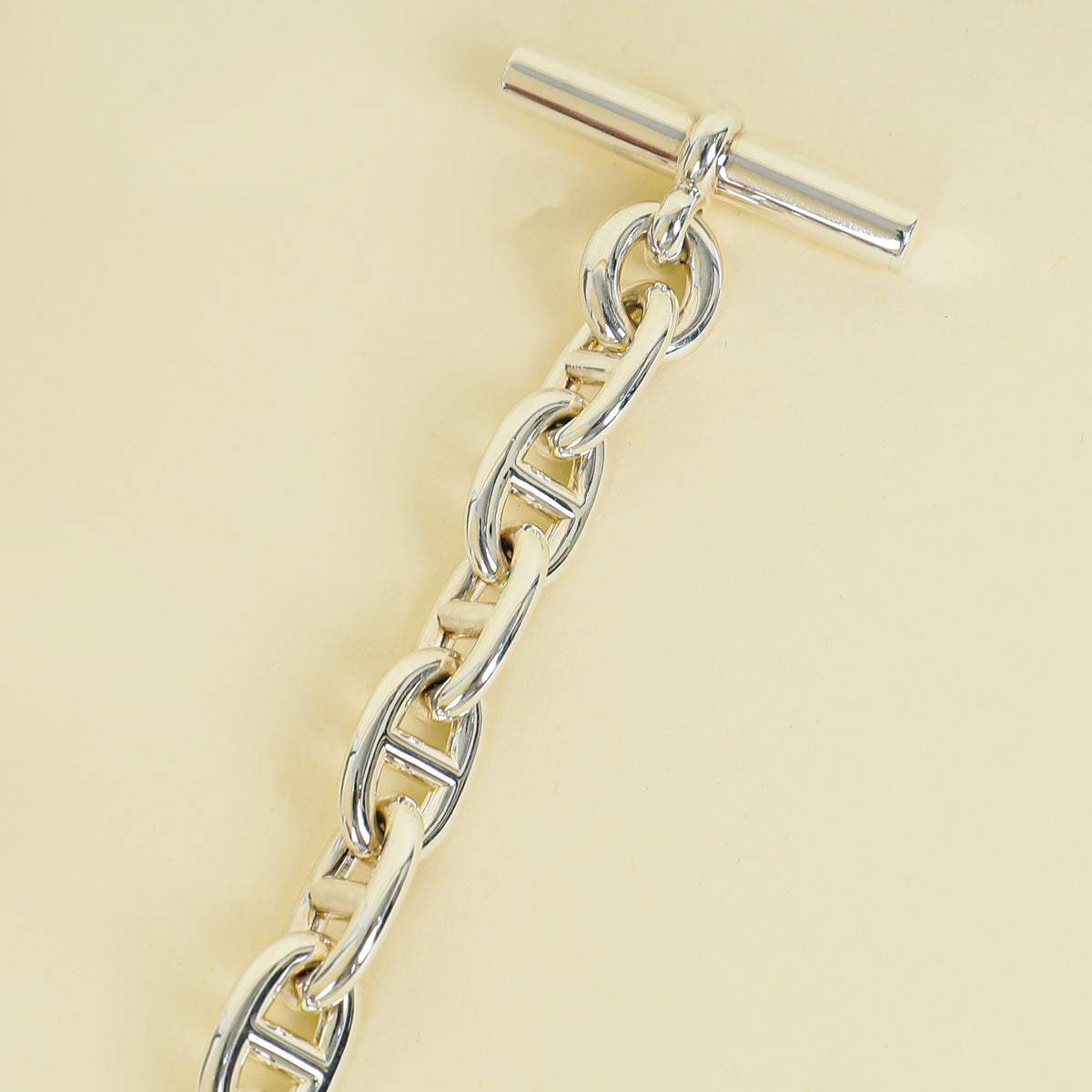 Hermes Sterling Silver Chaine D
