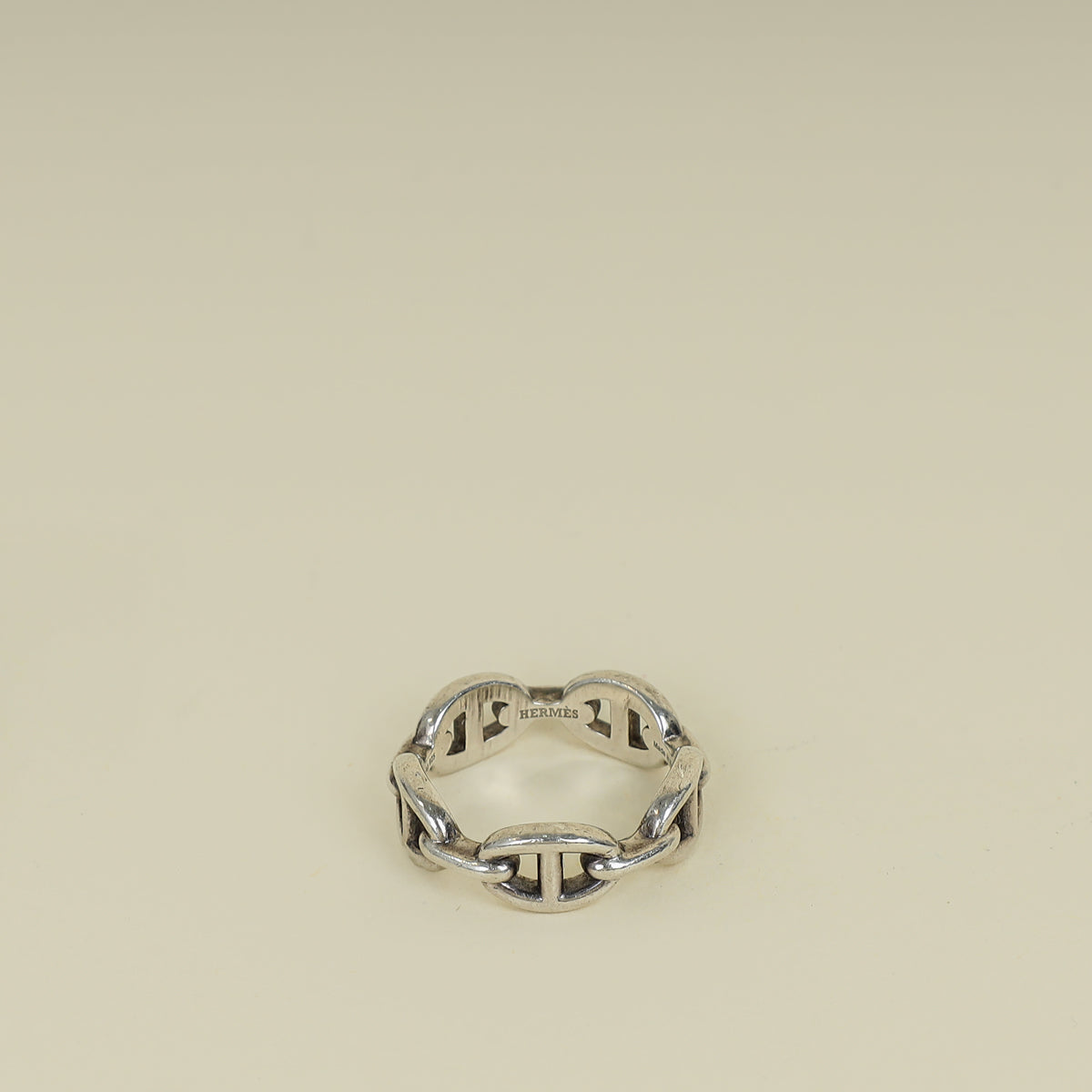 Hermes Sterling Silver Chaine D
