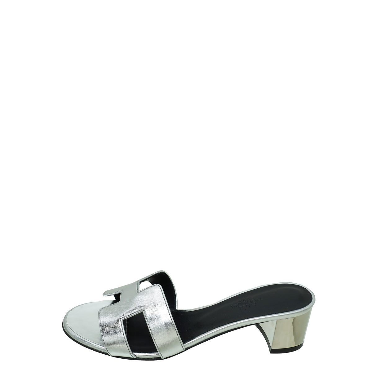 Hermes Gris Argenté Oasis Sandal 37 – THE CLOSET