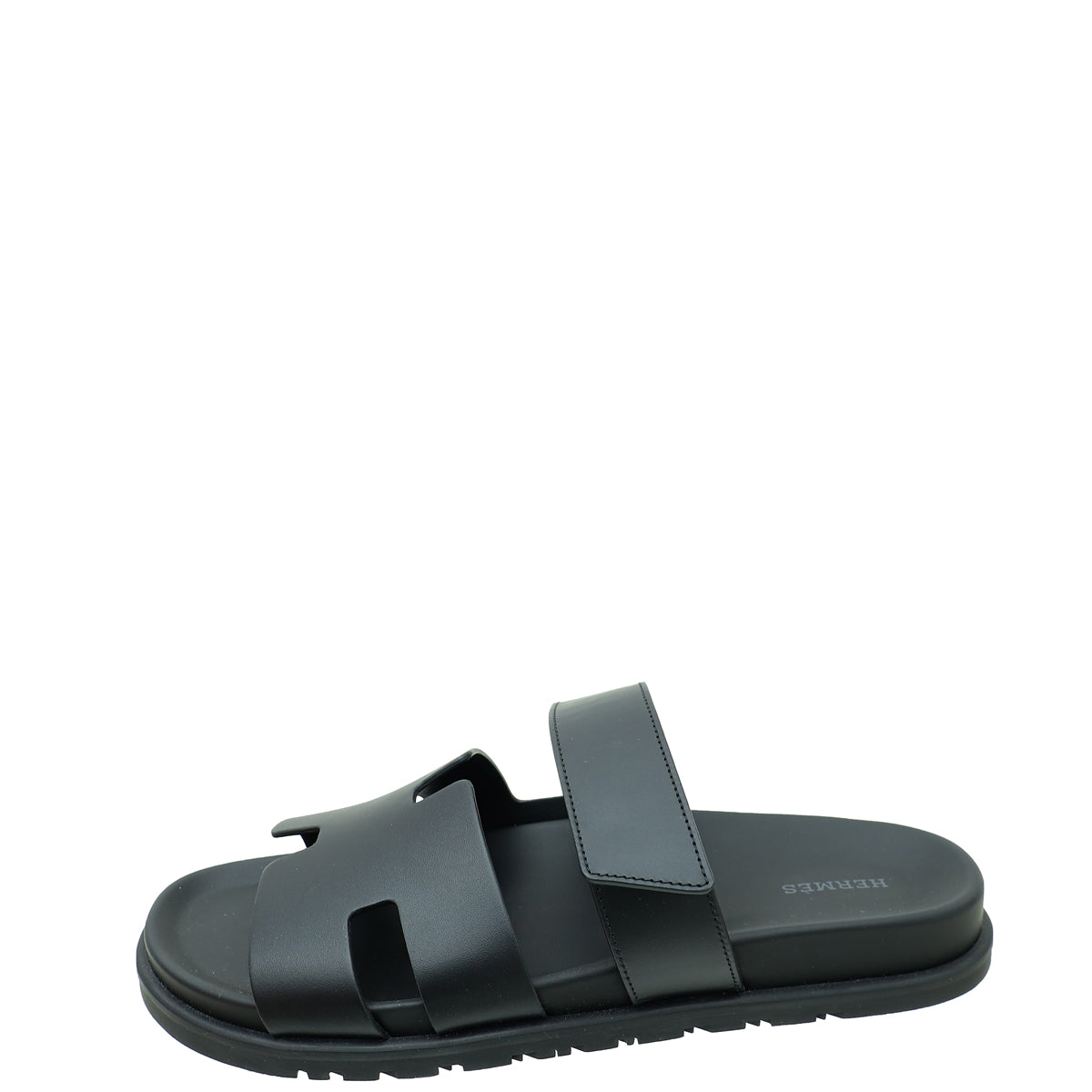 Hermes Noir Chypre Sandals 42 – THE CLOSET