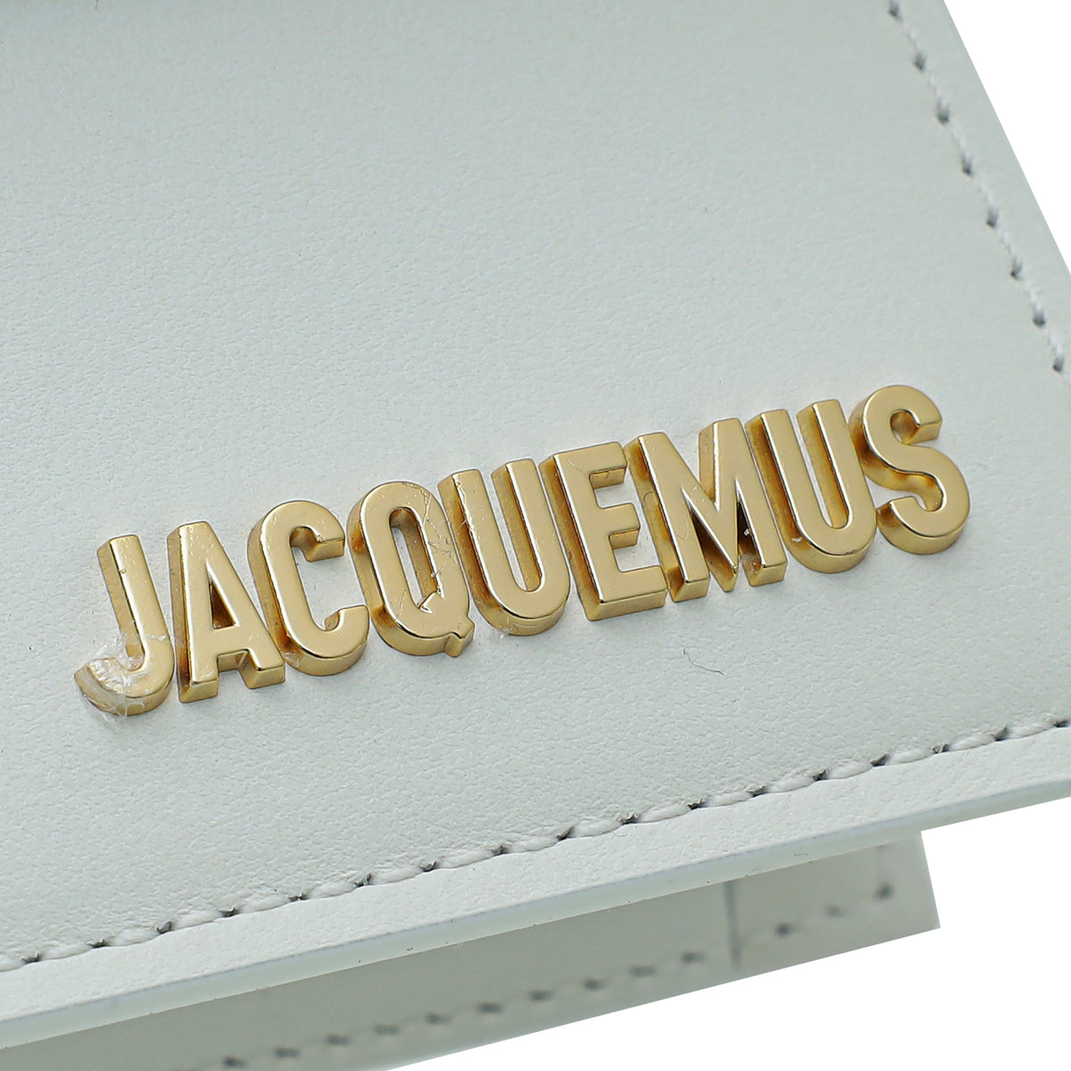 Jacquemus White Le Bambino Long Flap Shoulder Bag