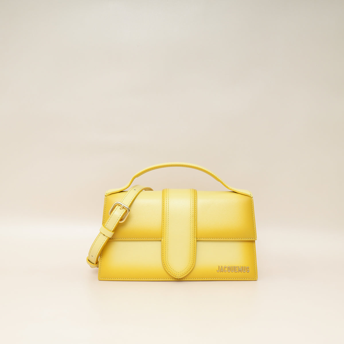 Jacquemus Yellow Ombre Le Grand Bambino Bag – THE CLOSET