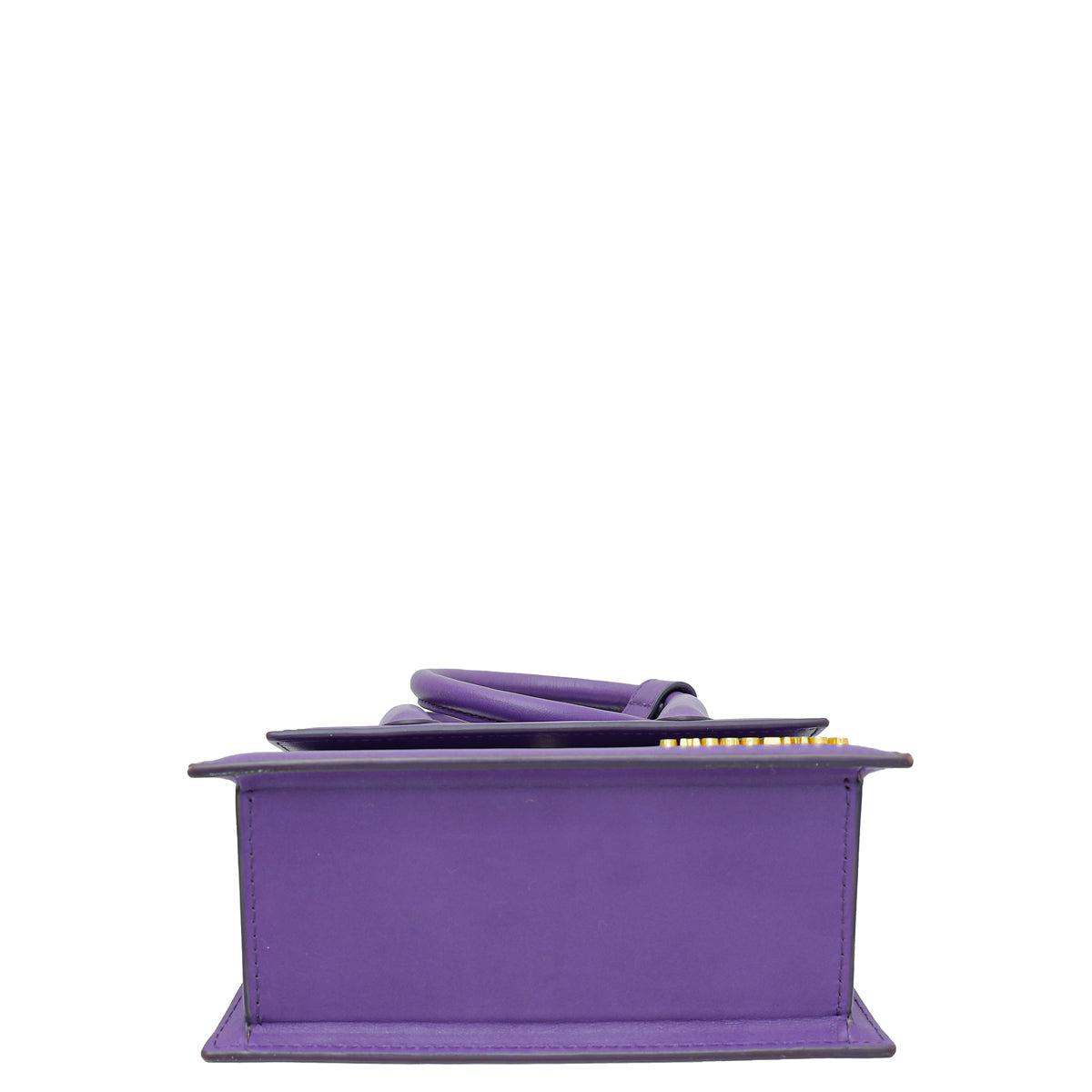 Jacquemus Purple Le Chiquito Noeud Le Raphia Coiled Handbag